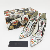 【DOLCE&GABBANA/ドルチェアンドガッバーナ】 ハイヒール 落書デザイン CD-149  CD1018 パンプス 牛革/ポリエステル/ポリウレタン樹脂 白×マルチカラー  レディース【中古】【真子質店】【GN】




【Maxx】