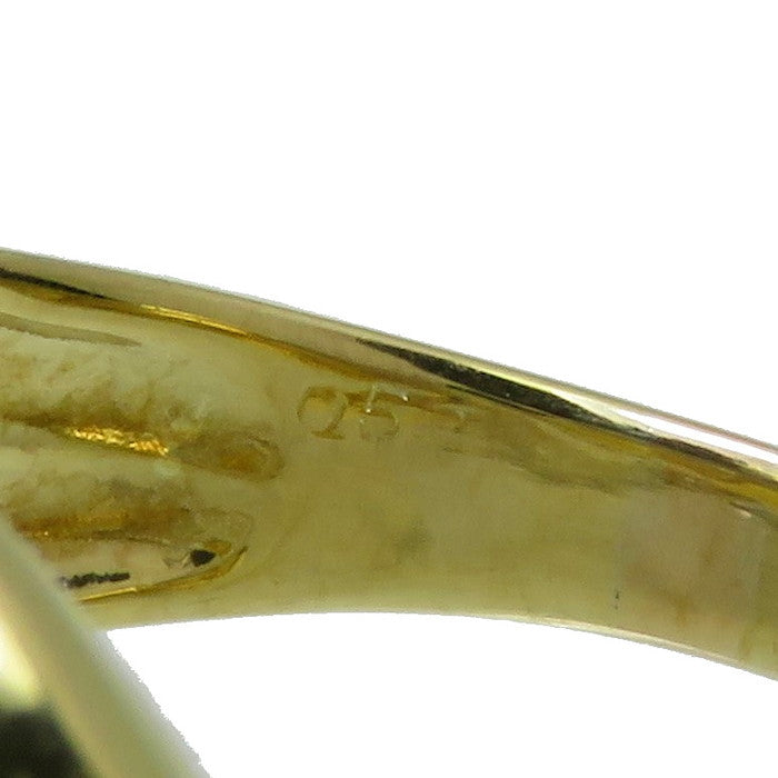 14号 コンビ ダイヤモンド 計0.53ct リング・指輪 K18ゴールド 18金
