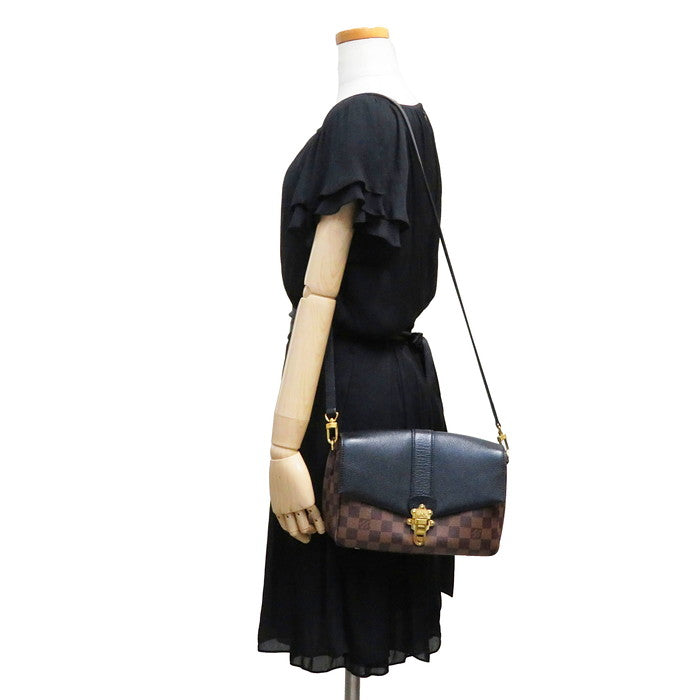 LOUIS VUITTON/ルイ・ヴィトン】 クラプトン ダミエ・エベヌ N44243 