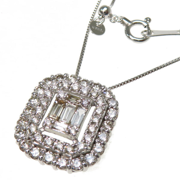 ベネチアンチェーン ダイヤモンド 計1.00ct ネックレス K18WGホワイトゴールド 18金 3.5g 45cm レディース
【中古】【真子質店】




【DxK】