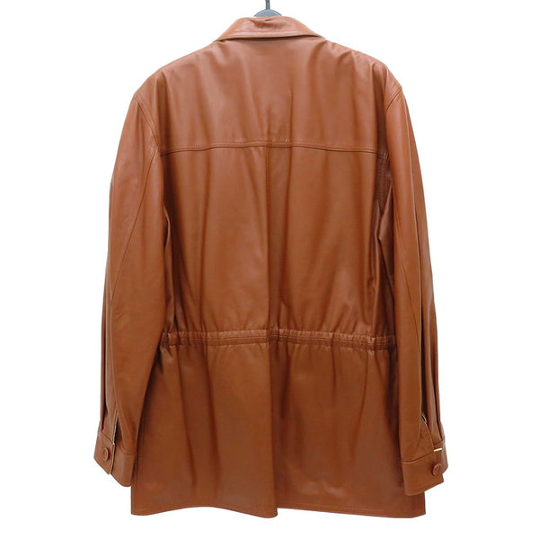 ★★最終特価品 536054 MIRAVALLES Kiton/キートン リバーシブル ハーフコート/ラムレザー 1425/4425 ブラウン/クリーム メンズ【中古】【真子質店】【GN】




【TMox】