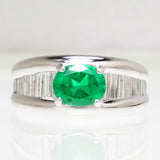 ★★最終特価品 14号 エメラルド 1.36ct ダイヤモンド 計1.14ct リング・指輪 Pt900プラチナ 14.7g レディース
【中古】【真子質店】【NN】




【IDxx】