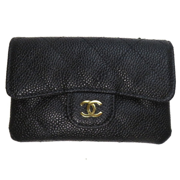 【CHANEL/シャネル】 マトラッセ キャビアスキン コインケース 17番（2013年頃） ブラック レディース【中古】【真子質店】【BL】




【MoKT】