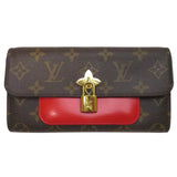 【LOUIS VUITTON/ルイ・ヴィトン】 ポルトフォイユフラワー モノグラム M62566 カデナ金具 長財布 レザー コクリコ（レッド） レディース【中古】【真子質店】【GD】




【MaMiMo】