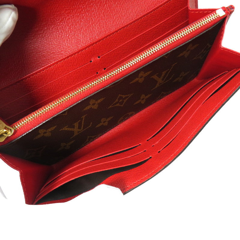 良品 新型 ルイヴィトン モノグラム ポルトフォイユ サラ 長財布 赤こころの出品商品一覧