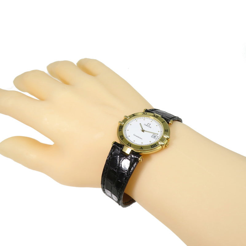 OMEGA/オメガ】 コンステレーションデイト32mm 腕時計 K18ゴールド