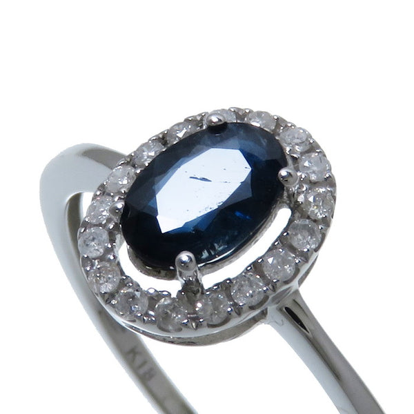 12号 サファイア 0.53ct ダイヤモンド 計0.10ct リング・指輪 K18WGホワイトゴールド 18金 1.2g レディース
【中古】【真子質店】




【IxD】