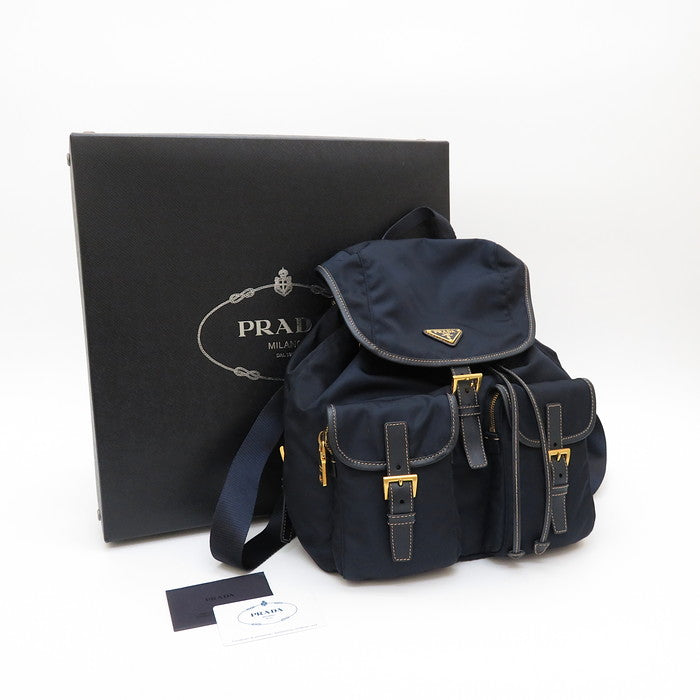 PRADA/プラダ】 BZ0030 リュック・デイパック ナイロン ネイビー ユニセックス【中古】【真子質店】【GD】 【Dxx】 – 真子質店  PawnShopMAKO