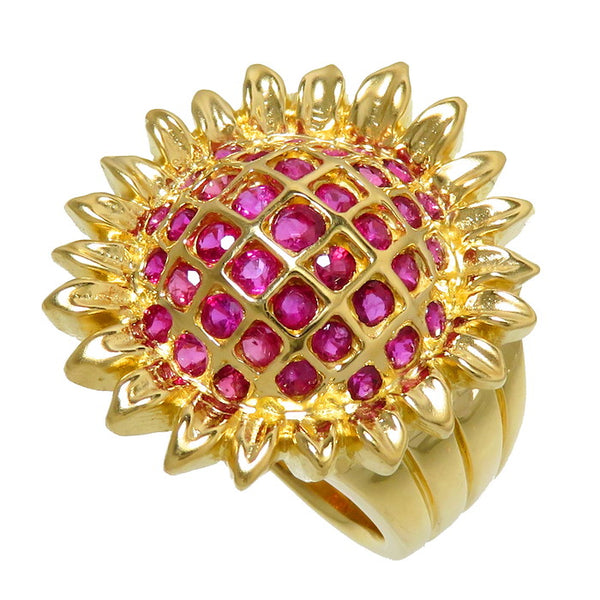 13.5号 花/フラワー ルビー 計1.47ct リング・指輪 K18ゴールド 18金 11.5g
【中古】【真子質店】




【YYx】