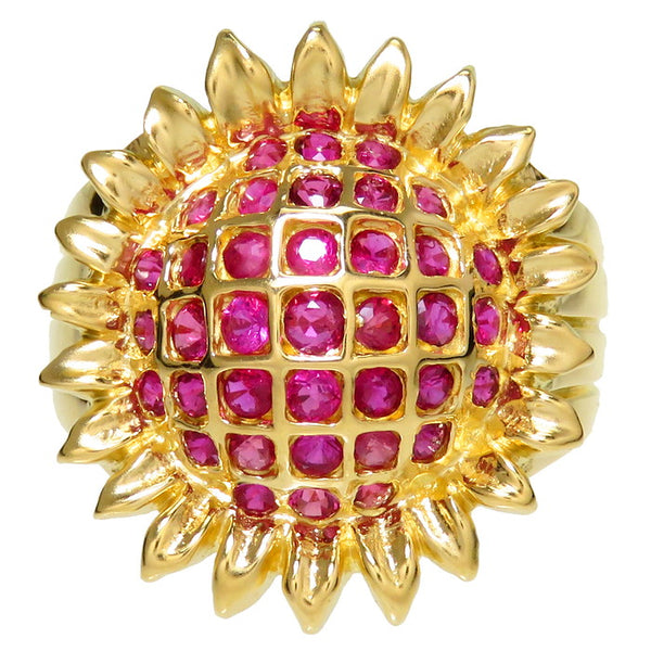 13.5号 花/フラワー ルビー 計1.47ct リング・指輪 K18ゴールド 18金 11.5g
【中古】【真子質店】




【YYx】