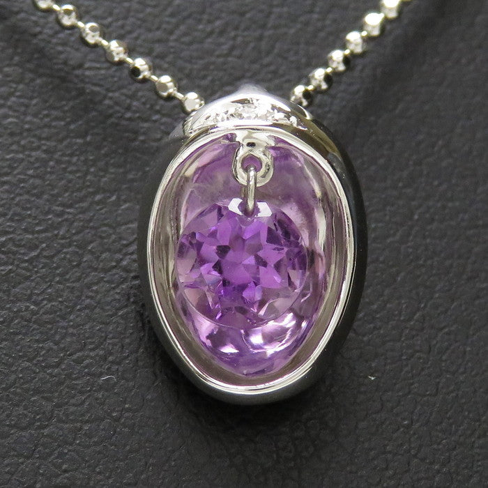 ★★最終特価品 アメジスト 0.65ct ダイヤモンド 0.005ct ネックレス K18WGホワイトゴールド 18金 3.6g 45cm レディース
【中古】【真子質店】




【TxS】