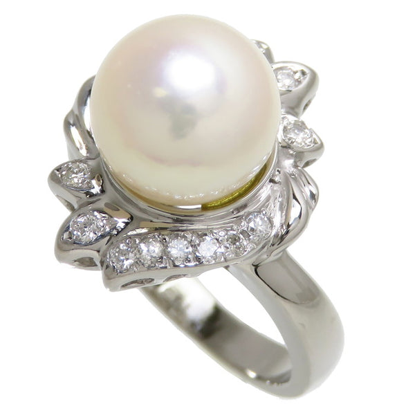 8号 アコヤ真珠 9.0ｍｍ ダイヤモンド 計0.15ct リング・指輪 Pt900プラチナ 7.8g レディース
【中古】【真子質店】




【TDx】