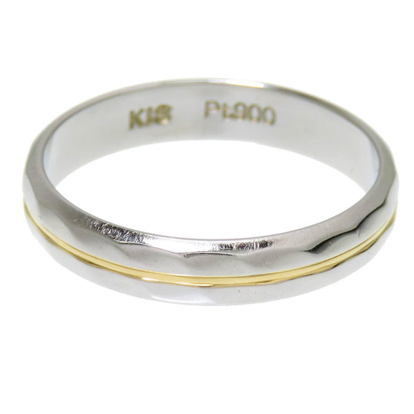 8号 コンビカラー リング・指輪 Pt900プラチナ/K18ゴールド 18金 3.0g ユニセックス
【中古】【真子質店】【NN】




【Ixx】