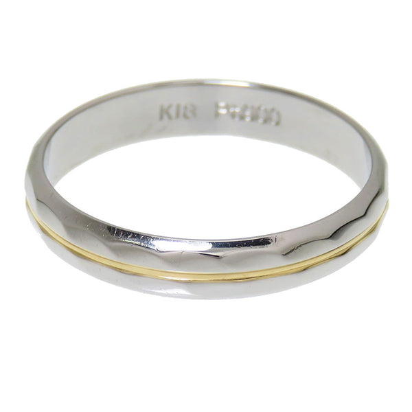 11号 コンビカラー リング・指輪 Pt900プラチナ/K18ゴールド 18金 2.9g ユニセックス
【中古】【真子質店】【NN】




【SMo】