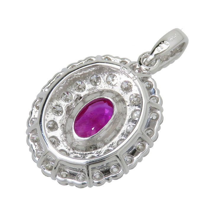 ピジョンブラッド ミャンマー産ピジョンブラッドルビー 1.03ct ダイヤモンド 計0.76ct ペンダントトップ Pt950プラチナ 3.1g レディース
【中古】【真子質店】




【KKx】