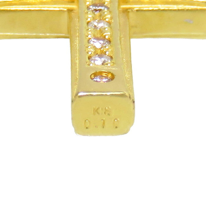 匿名配送♡　BIZARRE　ケルビム クロス　ネックレス　希少 コメ兵｜4゜C クロス ダイヤモンド ネックレス｜4゜C