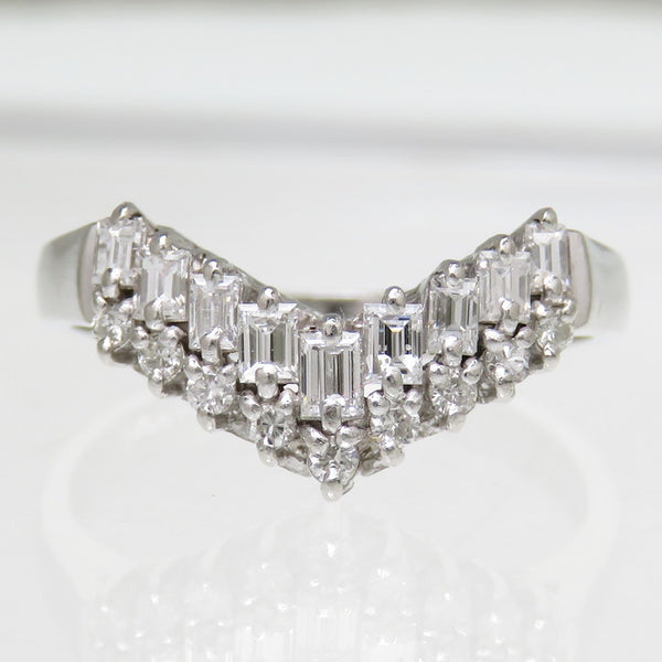 13号 V字 ダイヤモンド 計0.5ct リング・指輪 Pt900プラチナ 4.9g レディース
【中古】【真子質店】




【Txx】