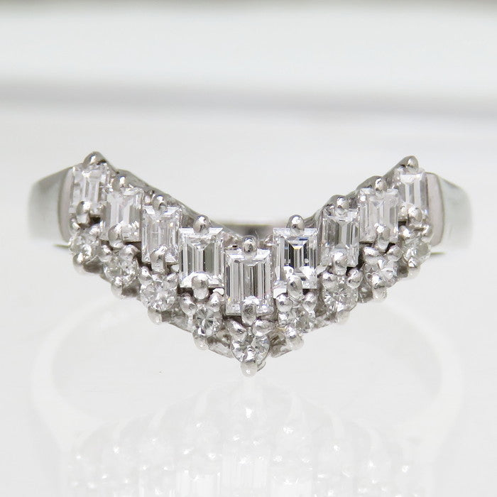 13号 V字 ダイヤモンド 計0.5ct リング・指輪 Pt900プラチナ 4.9g レディース
【中古】【真子質店】




【Txx】