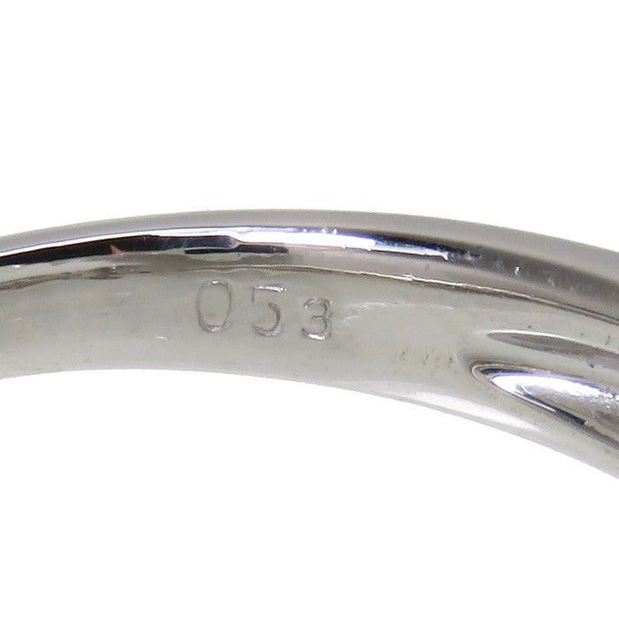 14号 ダイヤモンド 計0.53ct リング・指輪 Pt900プラチナ 6.4g 