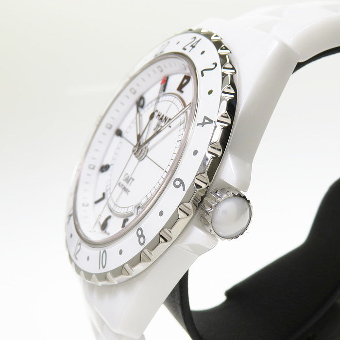 CHANEL/シャネル】 J12 H2126 GMT ※ベゼル新品交換 腕時計 ホワイト ...