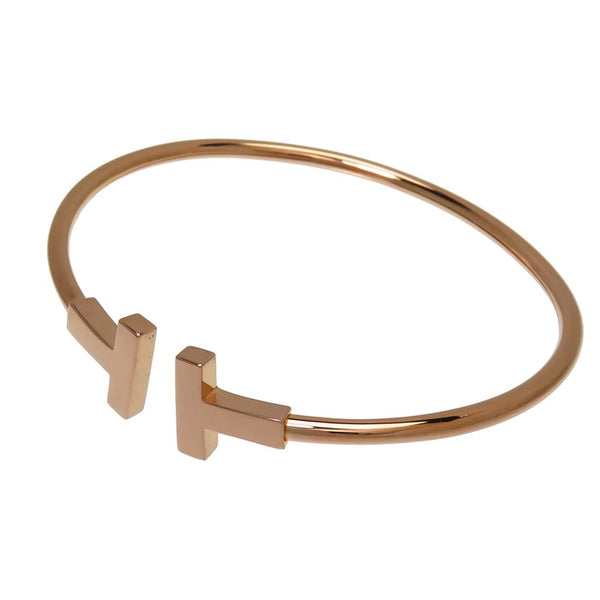 TIFFANY&Co./ティファニー】 ブレスレット Tワイヤー ナローミディアム