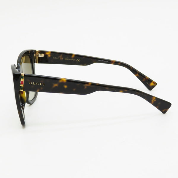 【GUCCI/グッチ】 GG0459S-002 54□19-145 サングラス プラスチック/ニッケル合金 ブラウン　ハバナ レディース【中古】【真子質店】【GD】




【ITx】