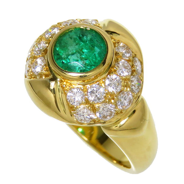 ★★最終特価品 11.5号 SWISS エメラルド 1.00ct ダイヤモンド 計0.75ct リング・指輪 K18ゴールド 18金 7.2g レディース
【中古】【真子質店】【NN】




【YYx】