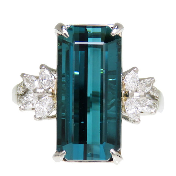 11号 ブルートルマリン/インディゴライトトルマリン 6.858ct ダイヤモンド 計0.33ct リング・指輪 Pt950プラチナ 7.1g レディース
【中古】【真子質店】【NN】




【KST】