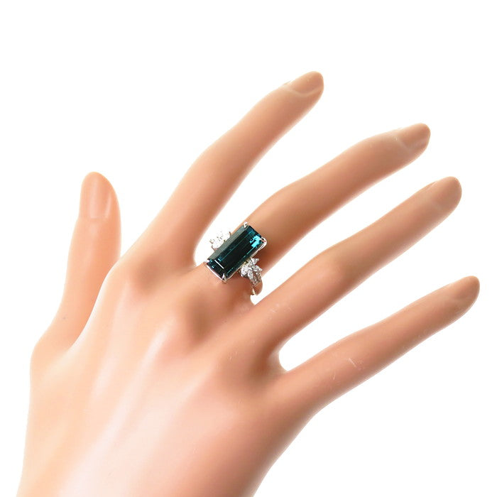 11号 ブルートルマリン/インディゴライトトルマリン 6.858ct ダイヤモンド 計0.33ct リング・指輪 Pt950プラチナ 7.1g レディース
【中古】【真子質店】【NN】




【KST】