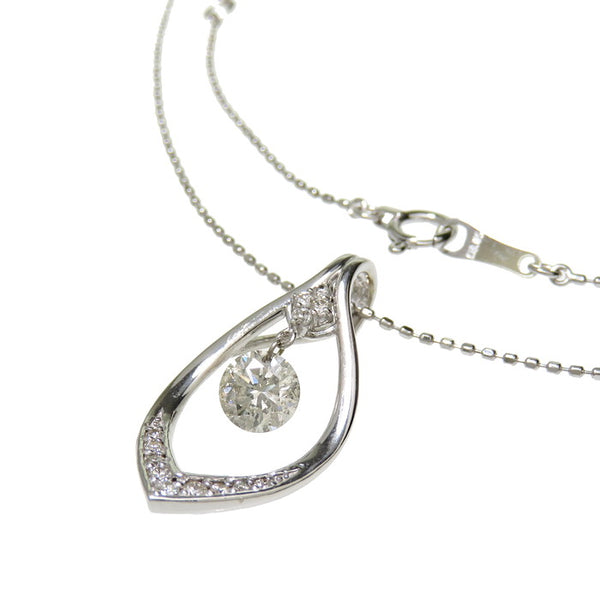 ★★最終特価品 中央ダイヤモンド(推定K-Iクラス) 0.529ct ダイヤモンド 計0.08ct ネックレス K18WGホワイトゴールド 18金 3.0g 40cm レディース
【中古】【真子質店】【NN】




【TSK】