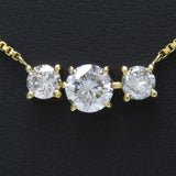 ★★最終特価品 ダイヤモンド(推定0.6ct/0.3ct/0.3ct/推定G~H-Iクラス) 計1.20ct ネックレス K18ゴールド 18金 4.4g 直線42cm レディース
【中古】【真子質店】【NN】




【MiID】
