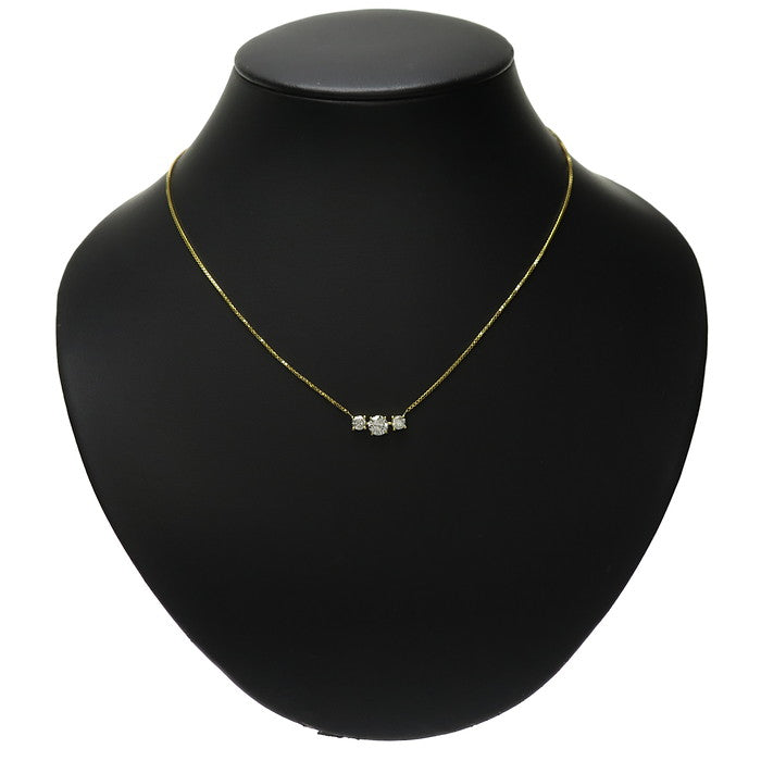 ★★最終特価品 ダイヤモンド(推定0.6ct/0.3ct/0.3ct/推定G~H-Iクラス) 計1.20ct ネックレス K18ゴールド 18金 4.4g 直線42cm レディース
【中古】【真子質店】【NN】




【MiID】