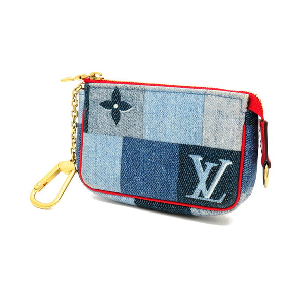 LOUIS VUITTON モノグラム デニム コインケース LOUIS VUITTON ルイ・ヴィトン 財布 モノグラム デニム LV