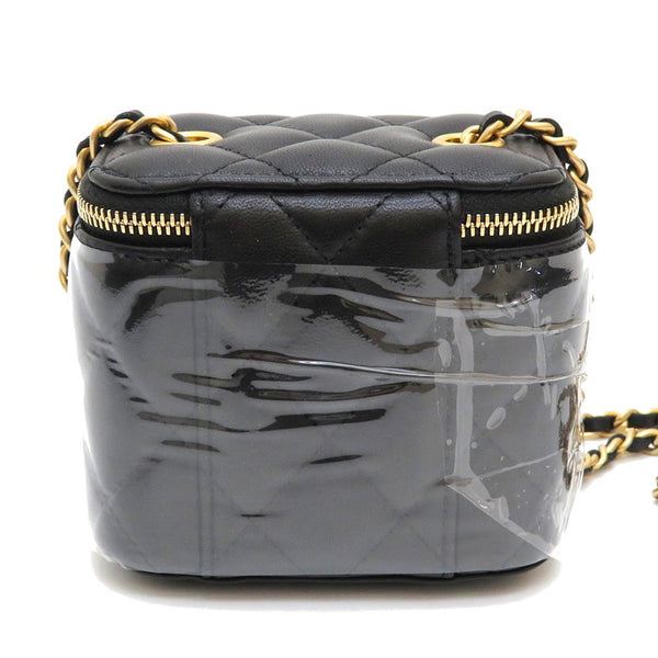 【CHANEL/シャネル】 AP1447  マトラッセ スモールバニティ チェーン ココマーク  ショルダーバッグ ラムスキン ブラック レディース【中古】【真子質店】【GD】




【TYMoI】