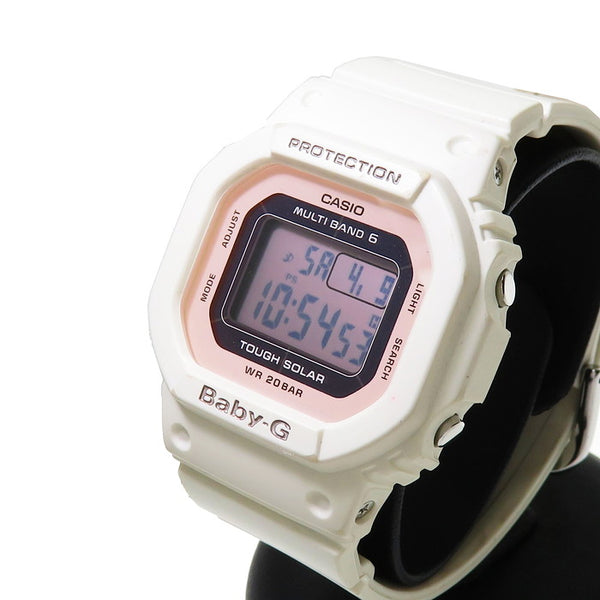 【CASIO/カシオ】 Baby-G/ベビージー BGD-5000 腕時計 ステンレススチール/樹脂系 ソーラー電波 白/ピンク レディース
【中古】【真子質店】【NN】




【Max】