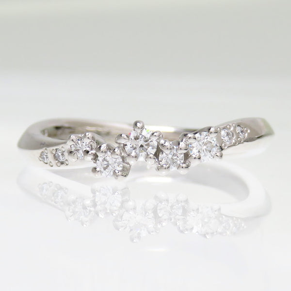 7号 ダイヤモンド 計0.165ct リング・指輪 Pt950プラチナ 3.8g レディース
【中古】【真子質店】【NN】




【ISx】