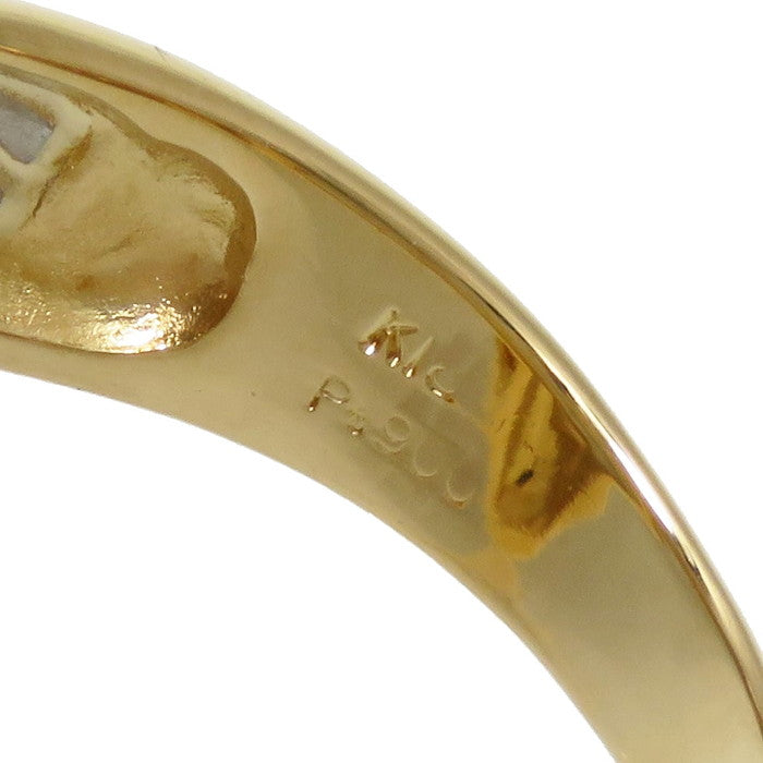 11号 コンビデザイン ダイヤモンド 計0.28ct リング・指輪 K18ゴールド