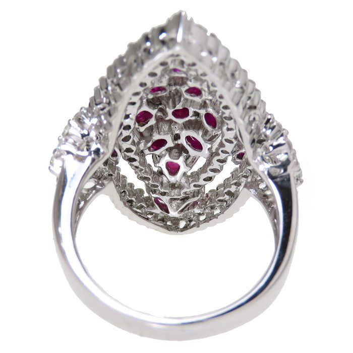 17号 ルビー 計3.62ct ダイヤモンド 計1.05ct リング・指輪 K18WGホワイトゴールド 18金 12.0g レディース
【中古】【真子質店】【NN】




【IxMaD】