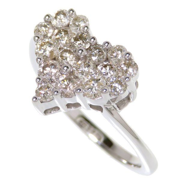 12号 ハート ダイヤモンド 計1.00ct リング・指輪 K18WGホワイトゴールド 18金 4.0g レディース
【中古】【真子質店】【NN】




【DMoI】