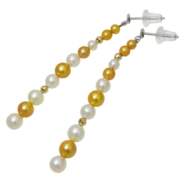 スタッド アコヤ真珠 3.0～5.5mm ピアス K14YGイエローゴールド 14金/K14WGホワイトゴールド 14金 2.3g レディース
【中古】【真子質店】【NN】




【DD】
