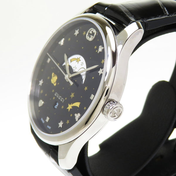 【GUCCI/グッチ】 YA126328 126.3 ムーンフェイズ 電池交換済 腕時計 ステンレススチール/アリゲーター クオーツ ブラック メンズ
【中古】【真子質店】【GD】




【DMox】
