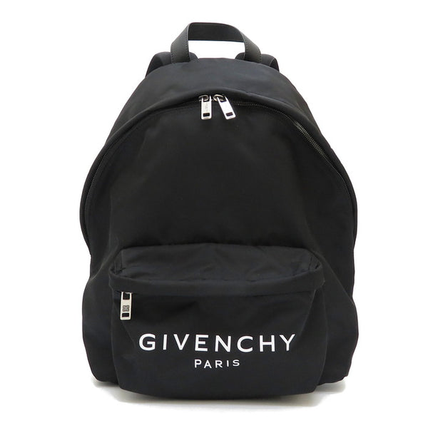 ストックプライス ジバンシィ GIVENCHY バッグ リュック デイパック アーバンバックパック URBAN BACKPACK BK500JK0U0  刺繍ロゴ レザータグ カジュアル メンズ ユニセックス まずい ストリート スポーティ ブラック