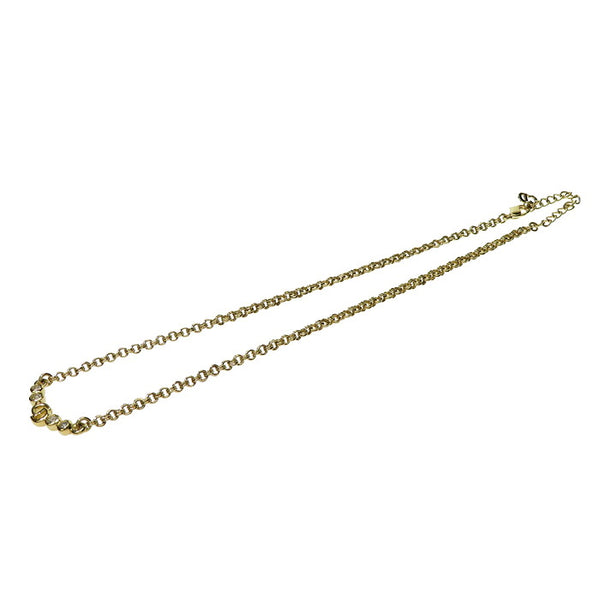 【Christian Dior/クリスチャンディオール】 CDロゴ ネックレス GP/透明石 12.2g 直線45cm レディース
【中古】【真子質店】【BL】




【YY】