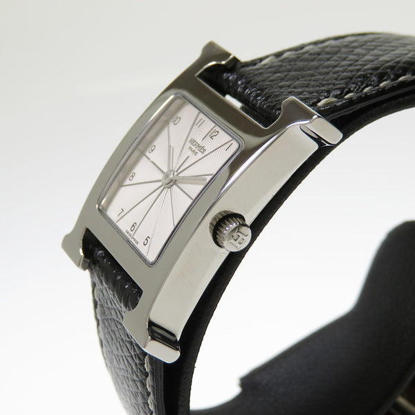 【HERMES/エルメス】 Hウォッチ HH1.210 腕時計 ステンレススチール/社外製ブラック革ベルト クオーツ シルバー レディース
【中古】【真子質店】【GD】




【YIY】