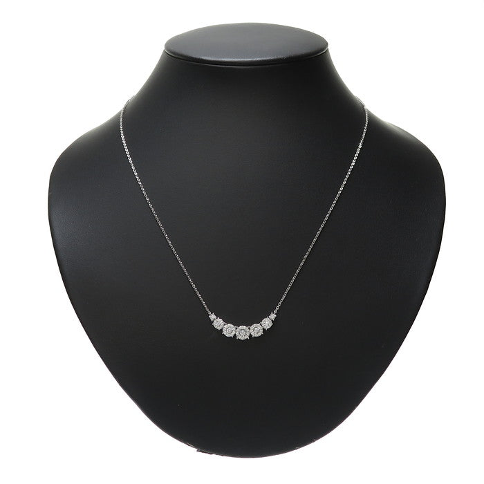 ダイヤモンド(推定G-SIクラス) 計0.60ct ネックレス K18WGホワイトゴールド 18金 4.9g 49cm レディース
【中古】【真子質店】【NN】




【DMiD】