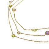 ステーションデザイン ロング 非加熱サファイア 計3.07ct ネックレス K18ゴールド 18金 5.9g 99cm レディース
【中古】【真子質店】【NN】




【YIY】