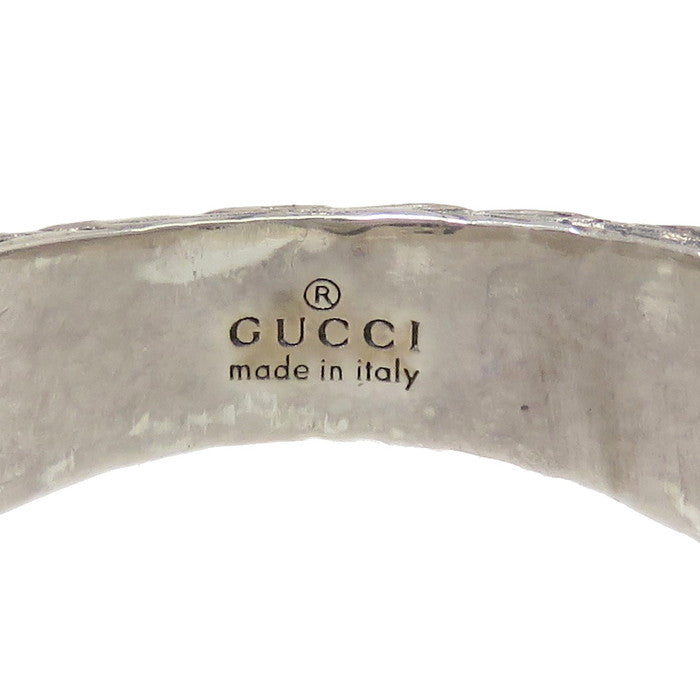 22号【GUCCI/グッチ】 インターロッキングG アラベスク リング・指輪