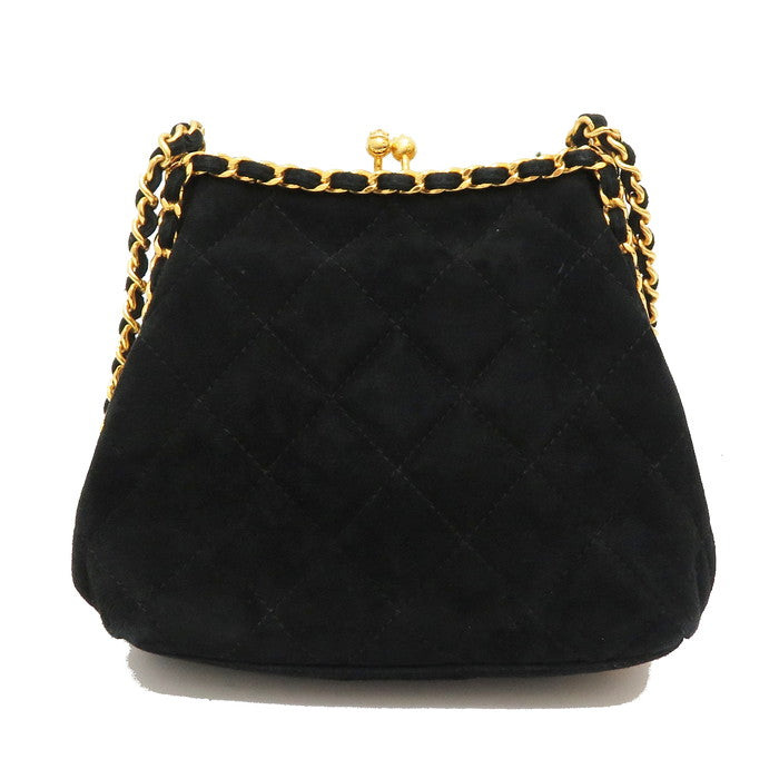 CHANEL/シャネル】 チェーンショルダー がま口 ショルダーバッグ 3番台