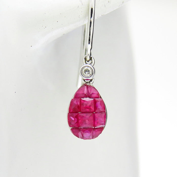 フック ルビー 計0.50×2ct ダイヤモンド 計0.012×2ct ピアス K18WGホワイトゴールド 18金 1.5g レディース
【中古】【真子質店】【NN】




【IDMa】