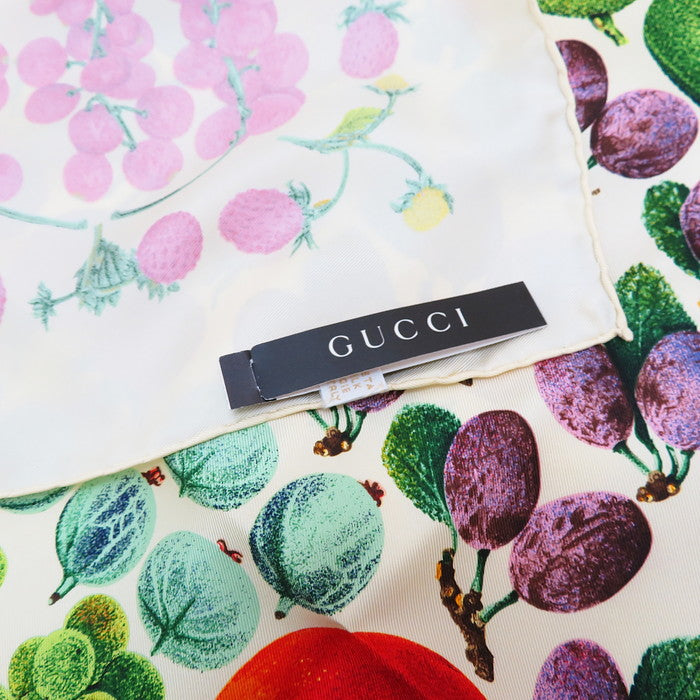 【GUCCI/グッチ】 フルーツ/果物 スカーフ シルク100％ マルチカラー レディース【中古】【真子質店】【GN】




【SS】